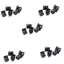25 Pieces 5.5mmx2.1mm Power Jack Socket Female Panel Mount Connector