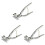 3X Chrome Canvas Stretching Pliers for Stretcher Bars Artist Framing Tool 1