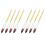 8Pcs Hydrometer Alcohol, Alcohol Meter for Distilling Alcohol 0-200 Proof & 0-100 Tralle, Specific Gravity Hydrometer 1