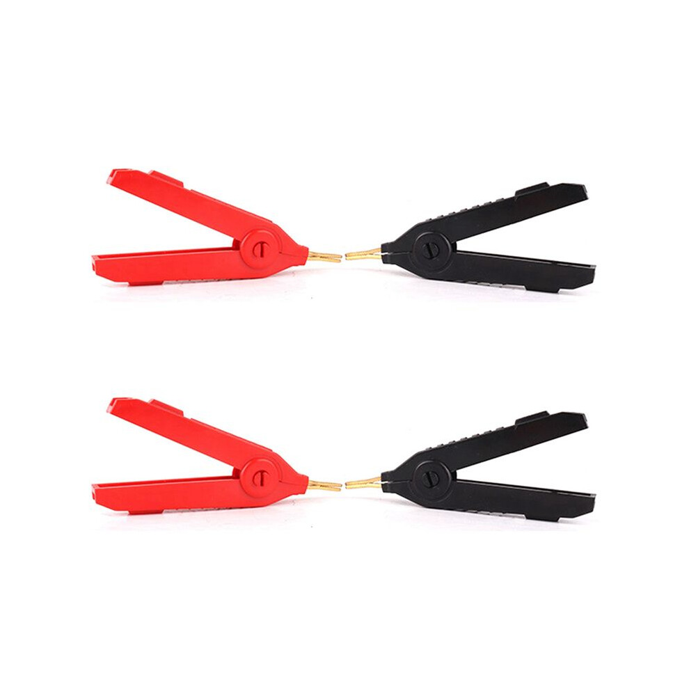 4Pcs -Plated Copper Alligator Clip Kelvin Four Clip Duckbill Clips 6031859618713