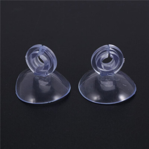 6X Aquarium Fish Tank CO2 Diffuser Carbon Dioxide Reactor with Ceramic Disc + 12 Suckers 2