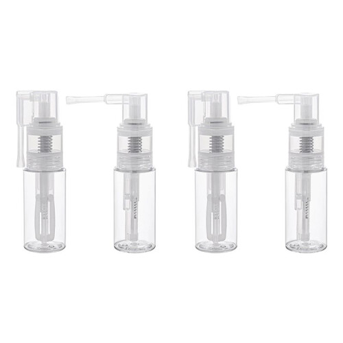 4 Pcs Glitter Duster Sprayer Transparent  Glitter Spray-Bottle Empty Multi-Purpose Empty Plastic Spray-Bottle 50ml