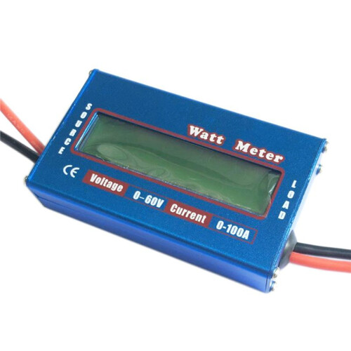 2X  60V 100A WATT Meter Power Analyser Solar Wind Analyzer LCD Digital Current  Meter  Power Analyser 2