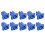 40PCS Powercon Connector 3 Pins 20A 250V Power Speaker Panel Socket Female for LED Screen Stage Lighting, 3