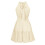 Sleeveless Backless Ruffle Dress Apricot M 4