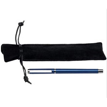 1000 Pcs Black Velvet Pen Pouch Sleeve Holder Single Pen Bag Case Pencil Bag