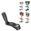 2X Drill Press Table Elevation Crank Handle P/N 1344258 for Drill Press Table,14.5mm (9/16inch) Diameter Elevating Shaft 5