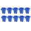 40PCS Powercon Connector 3 Pins 20A 250V Power Speaker Panel Socket Female for LED Screen Stage Lighting, 2