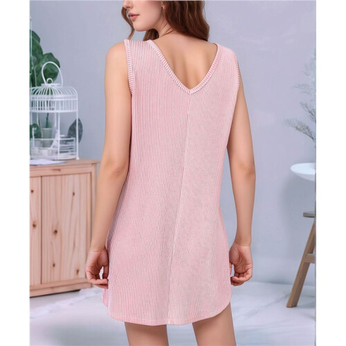 V Neck Sleeveless Sundresses  S 2