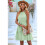 Sleeveless Backless Ruffle Dress Green XL 10