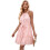 Sleeveless Backless Ruffle Dress  L 1