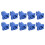 30PCS Powercon Connector 3 Pins 20A 250V Power Speaker Panel Socket Female for LED Screen Stage Lighting, 3