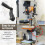 2X Drill Press Table Elevation Crank Handle P/N 1344258 for Drill Press Table,14.5mm (9/16inch) Diameter Elevating Shaft 6