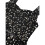 Casual V-Neck Sundress Black S 2