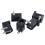 20 Piezas  5.5Mmx2.1Mm Power Jack Socket Conector de Montaje en Panel Hembra 2
