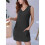 V Neck Sleeveless Sundresses Dark Grey M 6