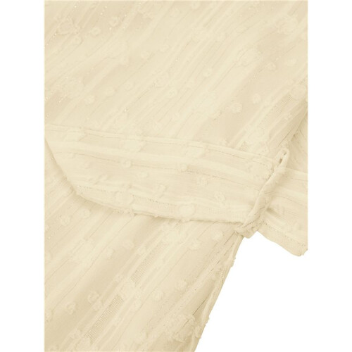 Sleeveless Backless Ruffle Dress Apricot S 2