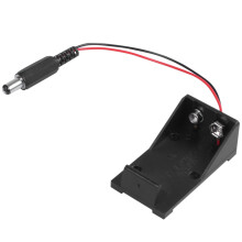 9V Volt Batterijhouder Box Case Plug 5.5X2.1 voor Breadboard Voeding