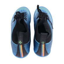 Royalblaue Hochtop-Fußballschuhe für Herren und Damen, Größe 43, Gummispikes