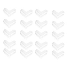 20 Pack Corner Guards Clear Corner Protectors Stop Child Injuries Tables, Furniture & Corners (L-Shaped)