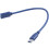 Cabo de ExtensãO Do Conector USB 3.0 Macho para Macho F/M Tipo um Azul 30Cm 2