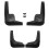 Front Rear Mud Flaps for  Tiida Versa C11 2007-2011 Hatchback   Guard Mud Flap Car Accessories 1