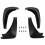 Car Mudflaps for 2006-2010  Accent Mudguard  Mud Flap Guard  Mudguards Car Accessories 1