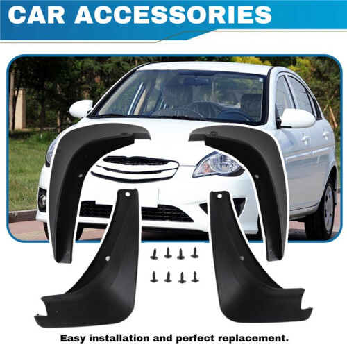 Car Mudflaps for 2006-2010  Accent Mudguard  Mud Flap Guard  Mudguards Car Accessories 2