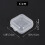 50Packs Small Clear Plastic Storage Containers,Mixed Empty , Case with Lids for Small Items and Other  Projects 6