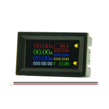 20A Voltmeter Amperemeter 9In1 Multifunktionstester IPS LCD Spannung Strom Strom Batterie Strom Test Meter