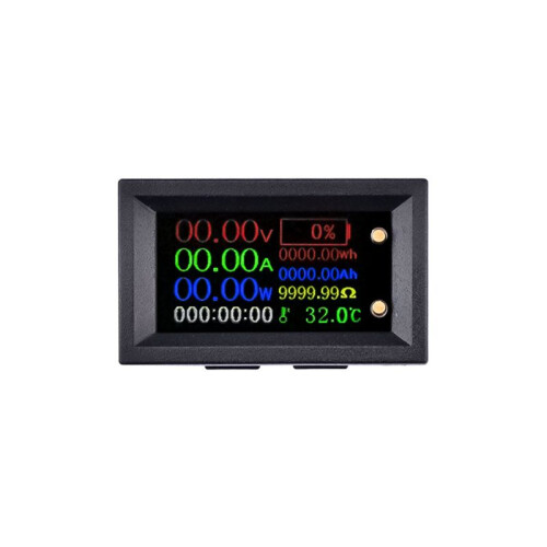 20A Voltmeter AmpèRemeter 9In1 Multifunctionele Tester IPS LCD Spanning Stroom Vermogen  Batterij Elektriciteit Test Meter 2