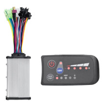 S810 E-Bike-MessgeräT, LED-Anzeige + 36 V 350 W Sinuswellen-Controller für Elektrofahrrad, Elektrofahrrad-MessgeräT, 5 PIN