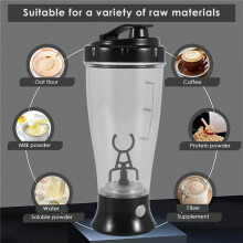 300ML Automatic Self Stirring Protein Shaker Bottle Electric Portable Movement Mixing Water Bottle Sports Bottle Gym A
