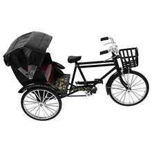 Puppe, Retro-Motorradmodell, Eisen, Dekoratives Fahrrad, Klassische Fahrradskulptur, Sammlung Antiker Fahrzeuge