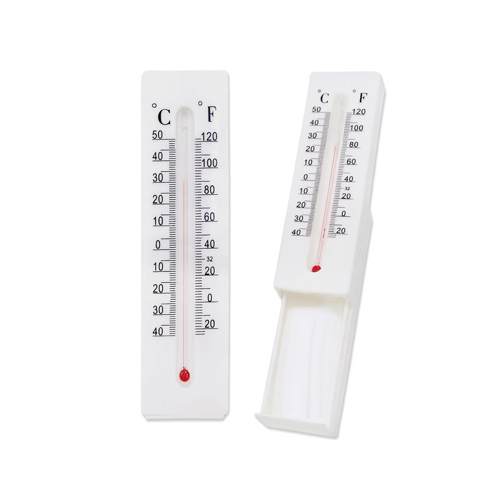 Hide A Key Outdoor, Thermometer Decorative Hide A Key Diversion Hidden Compartment Secret Hidden Storage, Outdoor 2Pcs Saudism