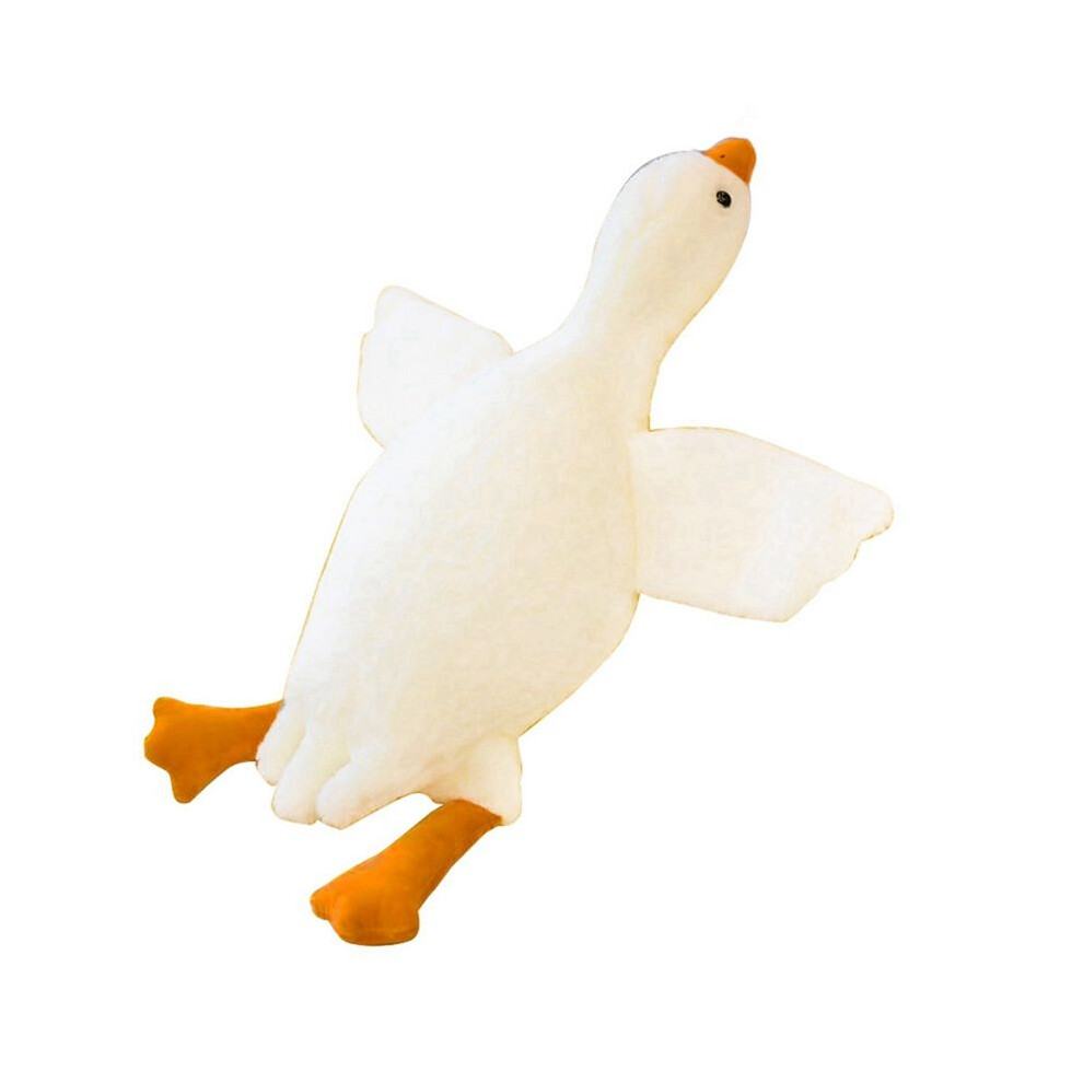 Stuffed Animal Pillow Toy, Cute Stuffed Animal Duck Plush Pillow,Super Soft Hugging Pillow,Swan Pillow White 6034252734325