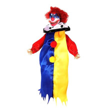 Halloween Decoratie Hangende Clown  Spookhuis Hanger Horrible Halloween Decor Halloween Clown Hanger KleurrijkB