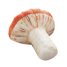 Simulated Mushroom Funny Plant Pillow Cushion Plush Anti-Stress Soft Children Toy Gift, 20cm