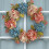 Fall Wreaths for Front Door, Hydrangea Wreath for Wall Window Party Wedding Decor Indoor , Artificial Fall Doors Wreath 4