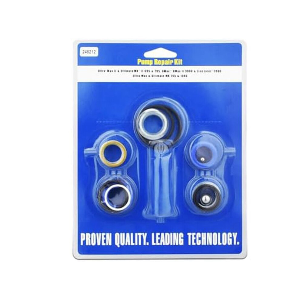 248212 Pump Repair Kit For Gracoairless Paint Sprayer Ultra Max Ii 695 795 Linelazer 3900 Aftermarket 1Set 6031753738081