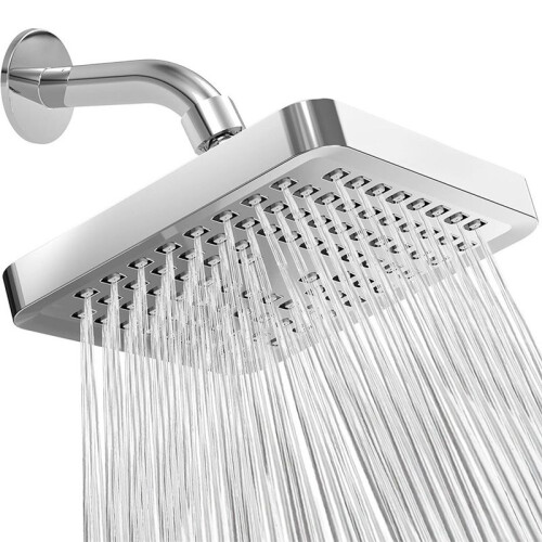 Pressure Rain Shower  - Luxury Modern  - the Adjustable Replacement for Your Bathroom Showerhead 1