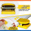 Magnet Clips 9 Pack Magnetic Clips for Classroom Whiteboard Refrigerator Fridge, Assorted Colors 8