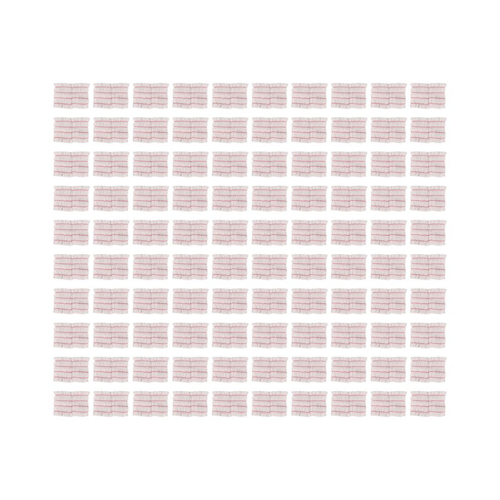 100PCS Disposable Stretch Non-Woven Headband Women Girls SPA Salon Makeup Hotel Wide Hairband Travel Portable Turban