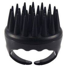 Silicone Hair Scalp Shampoo Massage Brush Shower Massager Hair Scrubber for Dandruff
