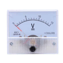 85C1 Fine Tuning Dial Analog Volt Panel Meter Gauge 0-15V