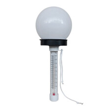 Termómetro para Piscina Termómetro Flotante para Piscina con Luz LED Alimentada por Energía Solar para Piscina, Estanque, Spa, , Baño