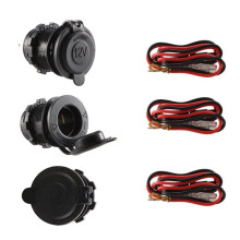 1 Lot Marine ATV RV Motorcycle Car Cigarette Lighter Socket Adapter 12V Power Waterproof Socket