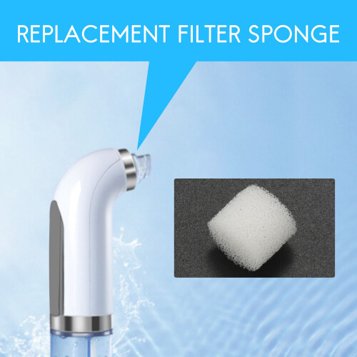 300Pcs Replacement Filter Sponge for Pore Cleaner Blackhead Remover Suction Machine Accessories 2