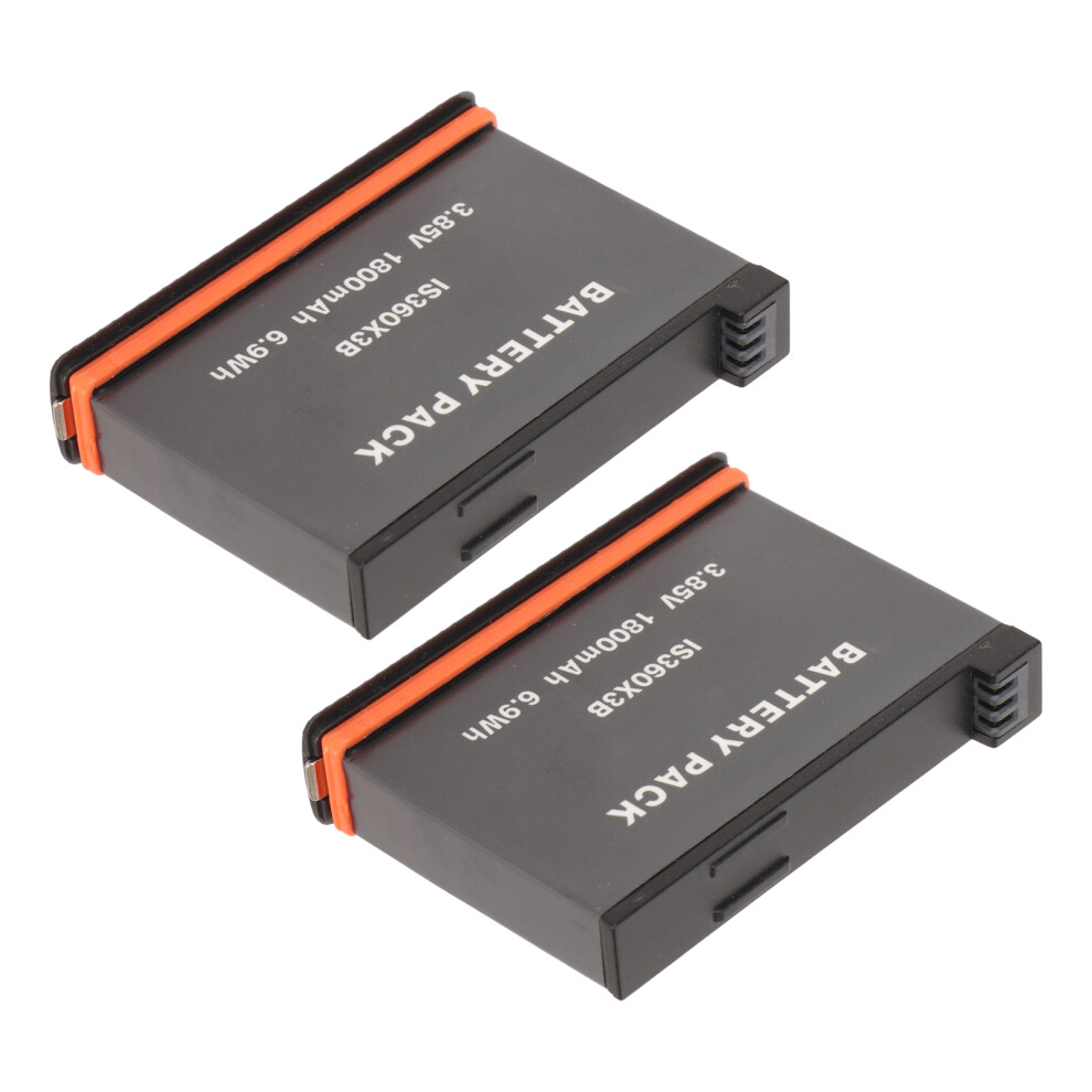 2Pcs 1800Mah 3.85V Lithium Camera Batteries For Insta 360 X3 7631369240962