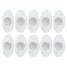 Set of 10 Comfortable Earbud Support Acrylic Transparent Earring
